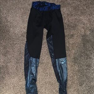 Nike pro compression pants used